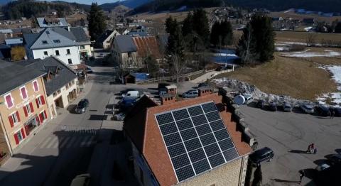 Une installation de 8KwC à Autrans Méaudre en Vercors (2016, bâtiment public, La Poste)